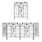 5X Folding Landscape Wire Patio Fences Garden Picket Panel Fences Animal Barrier